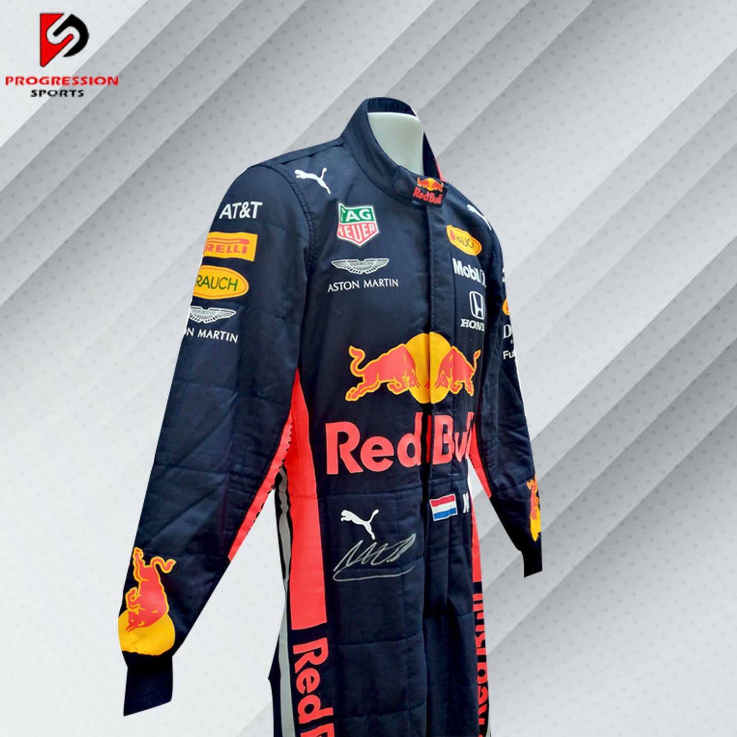 2019 Max Verstappen Red Bull Honda F1 Suit