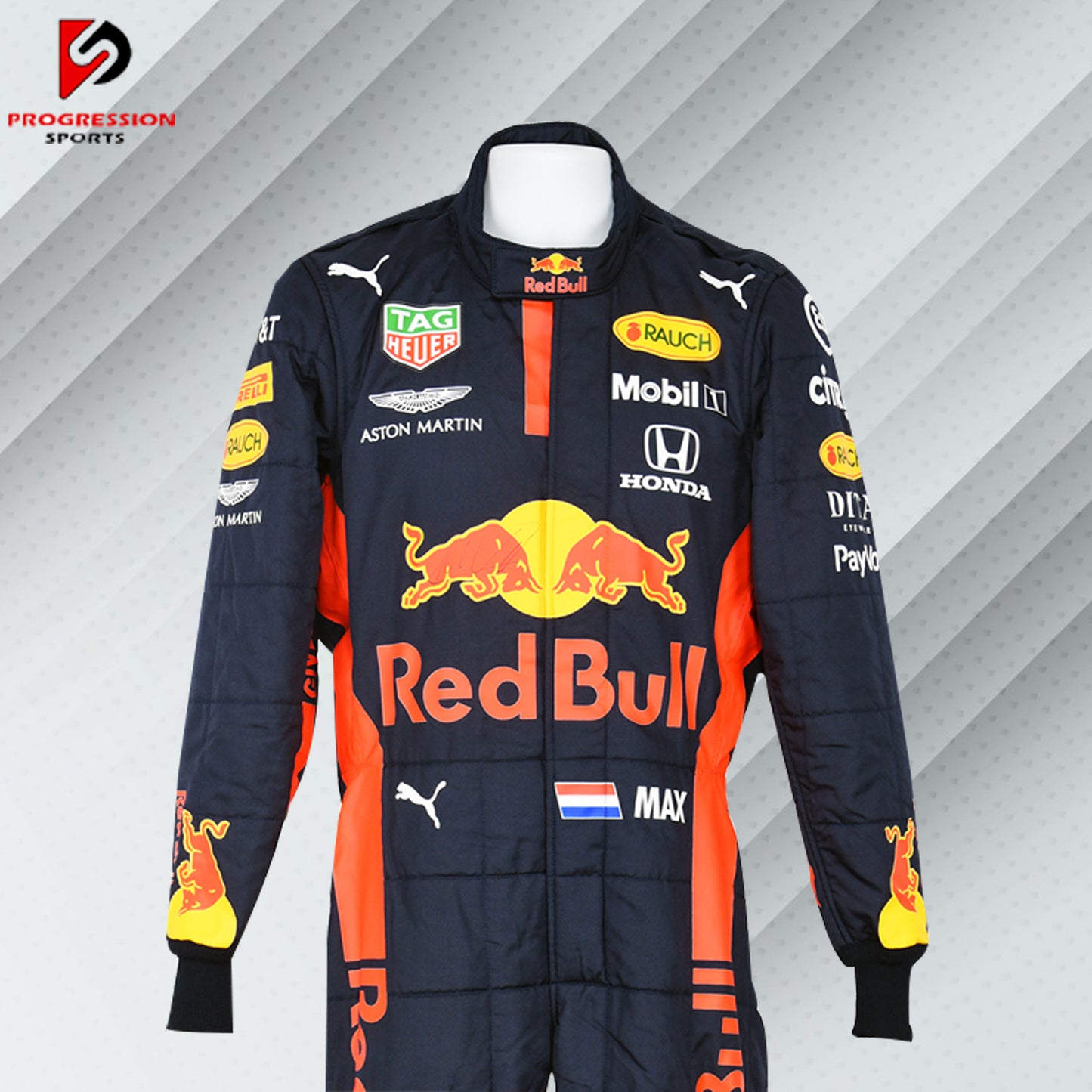 2020 Max Verstappen Red Bull Honda F1 Suit