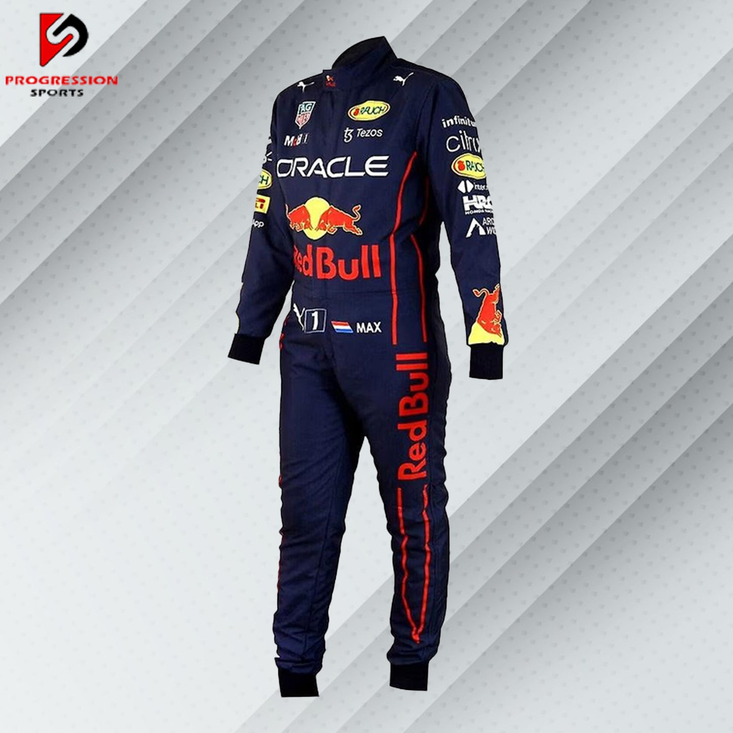 2022 Red Bull Max Verstappen F1 Race Suit