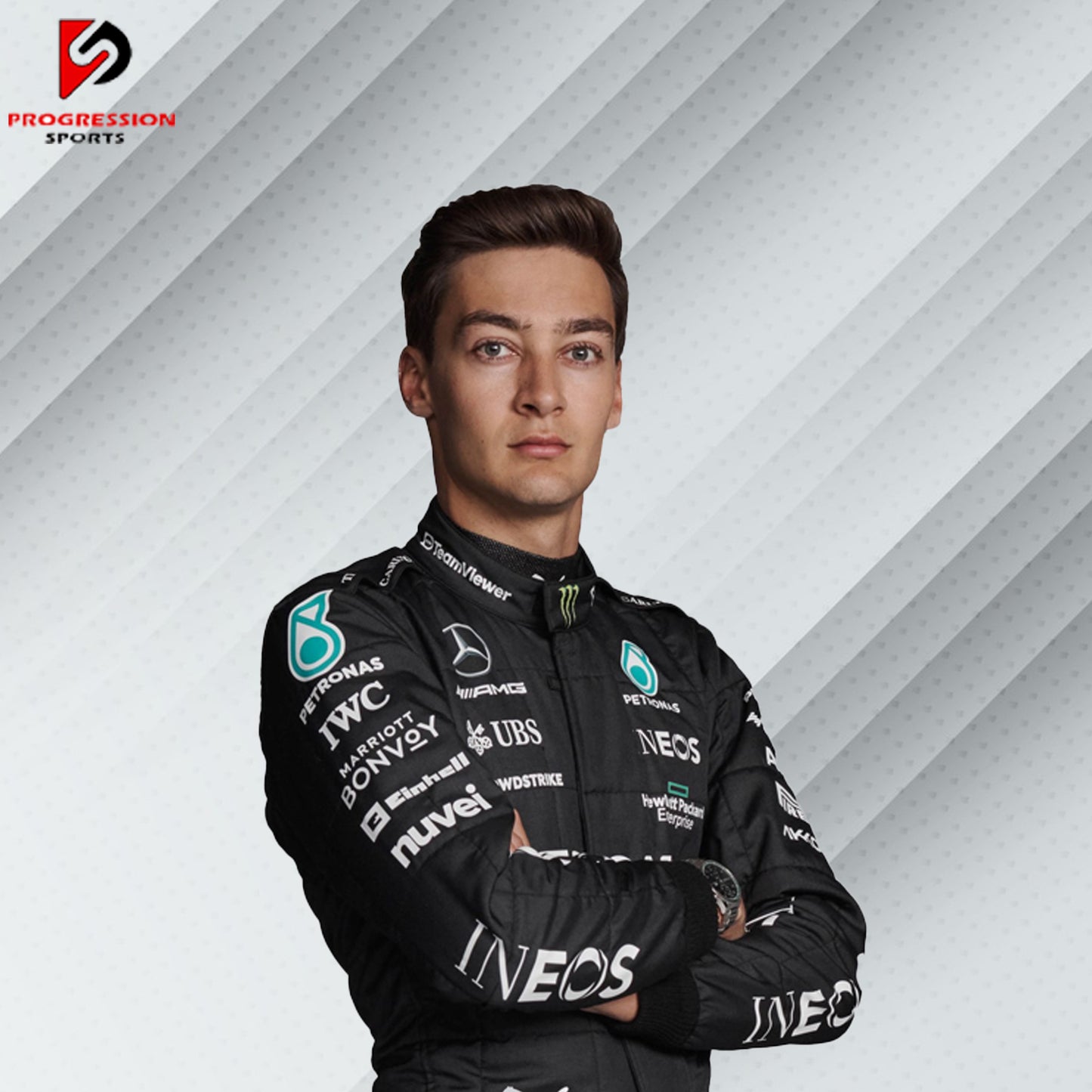 2023 George Russell Mercedes F1 Race Suit