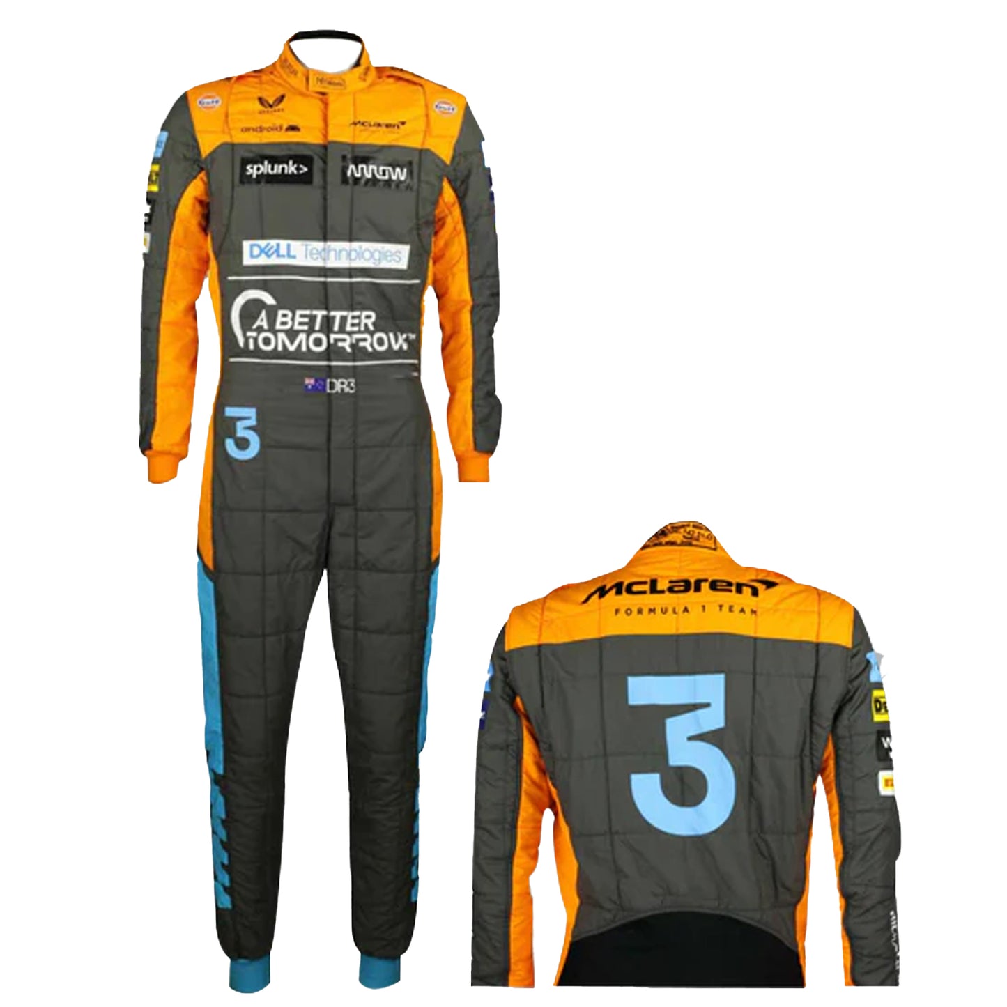 2023 Oscar Piastri F1 Race Suit Replica