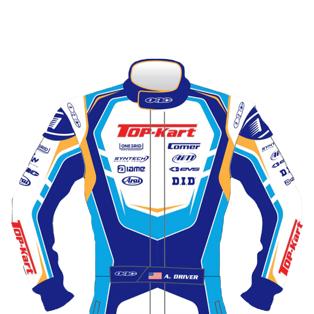 2023 Top Kart Go-Kart Race Suit Replica