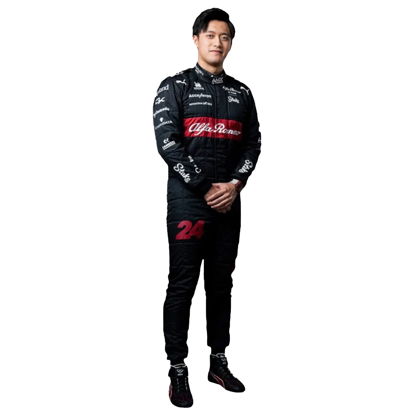 2023 Zhou Guanyu F1 Race Suit Replica