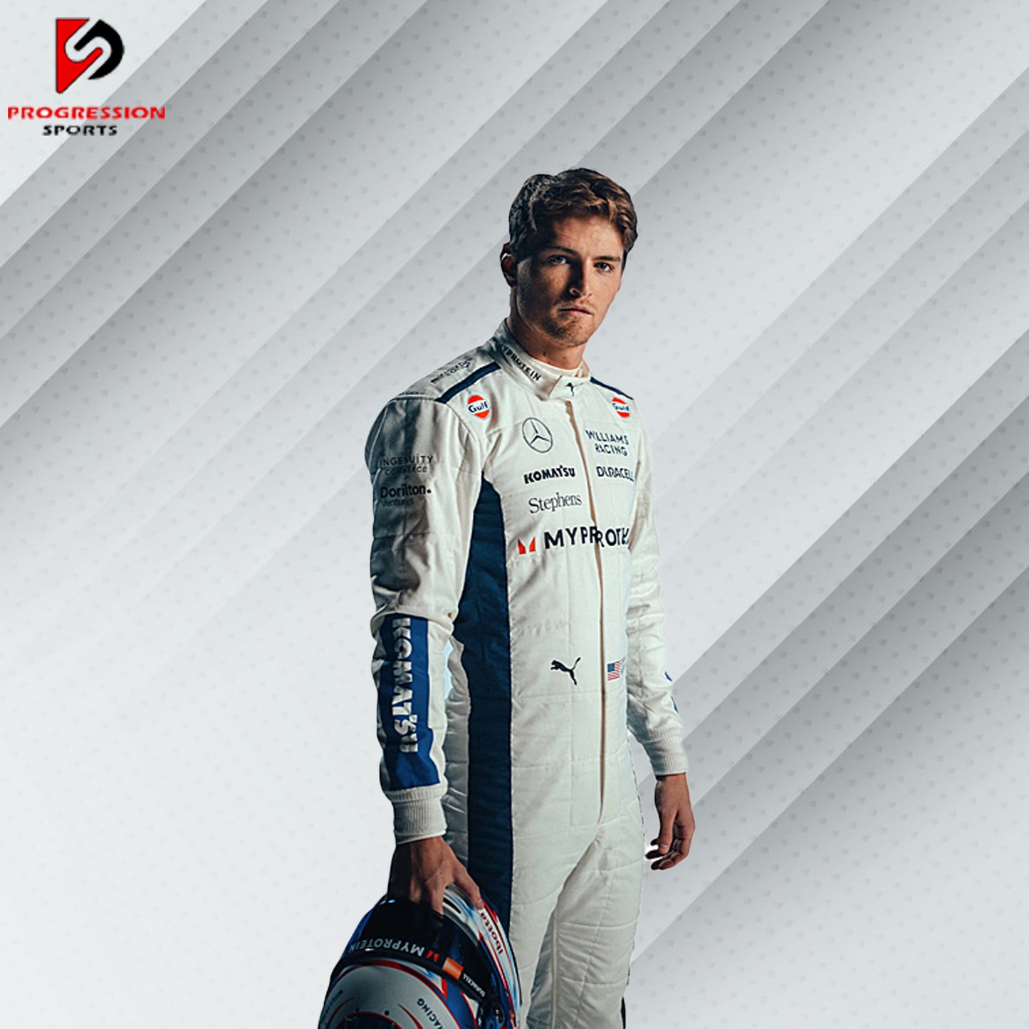 2024 Logan Sargeant Williams F1 Race Suit