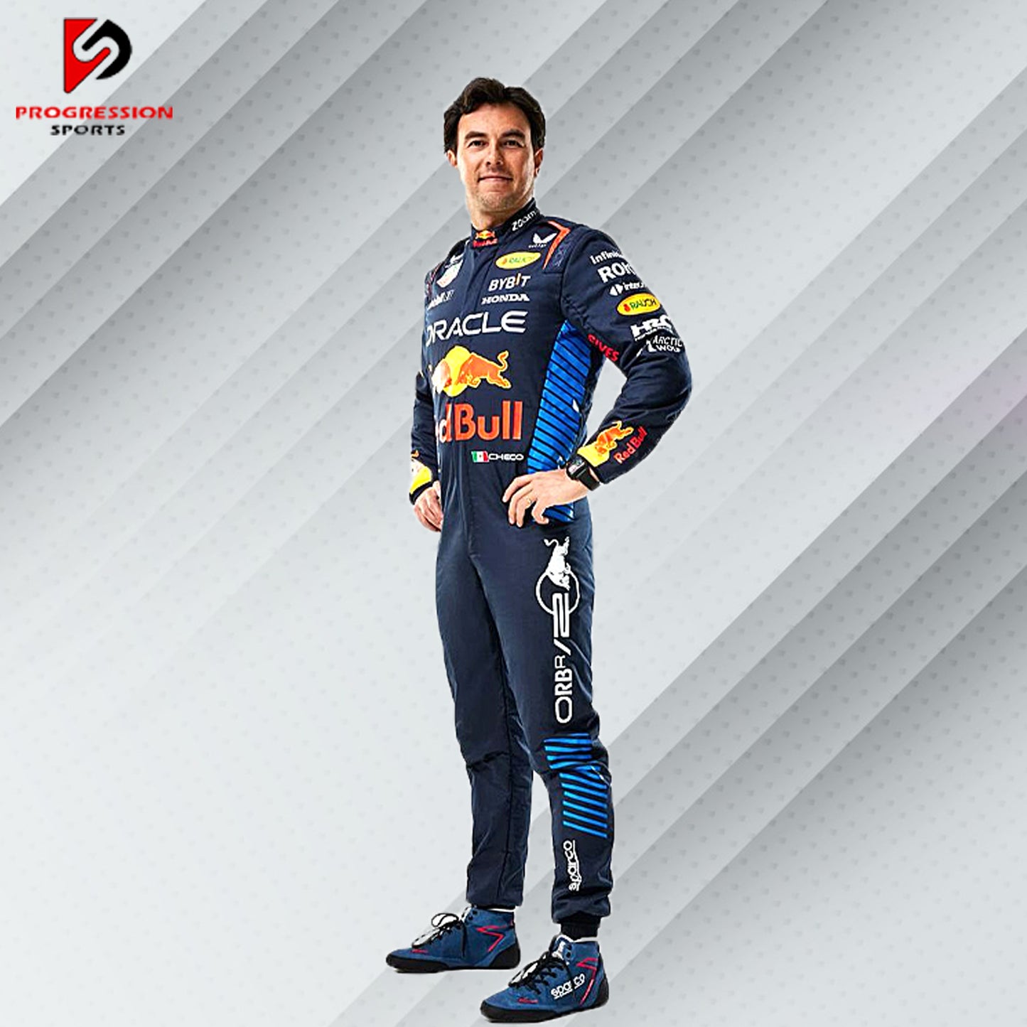 2024 Sergio Perez Red Bull Honda F1 Suit