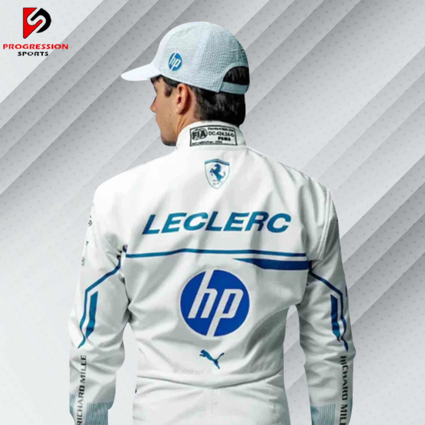 2025 Charles Leclerc Monaco GP Ferrari HP F1 Race Suit – Replica | Progression Sports