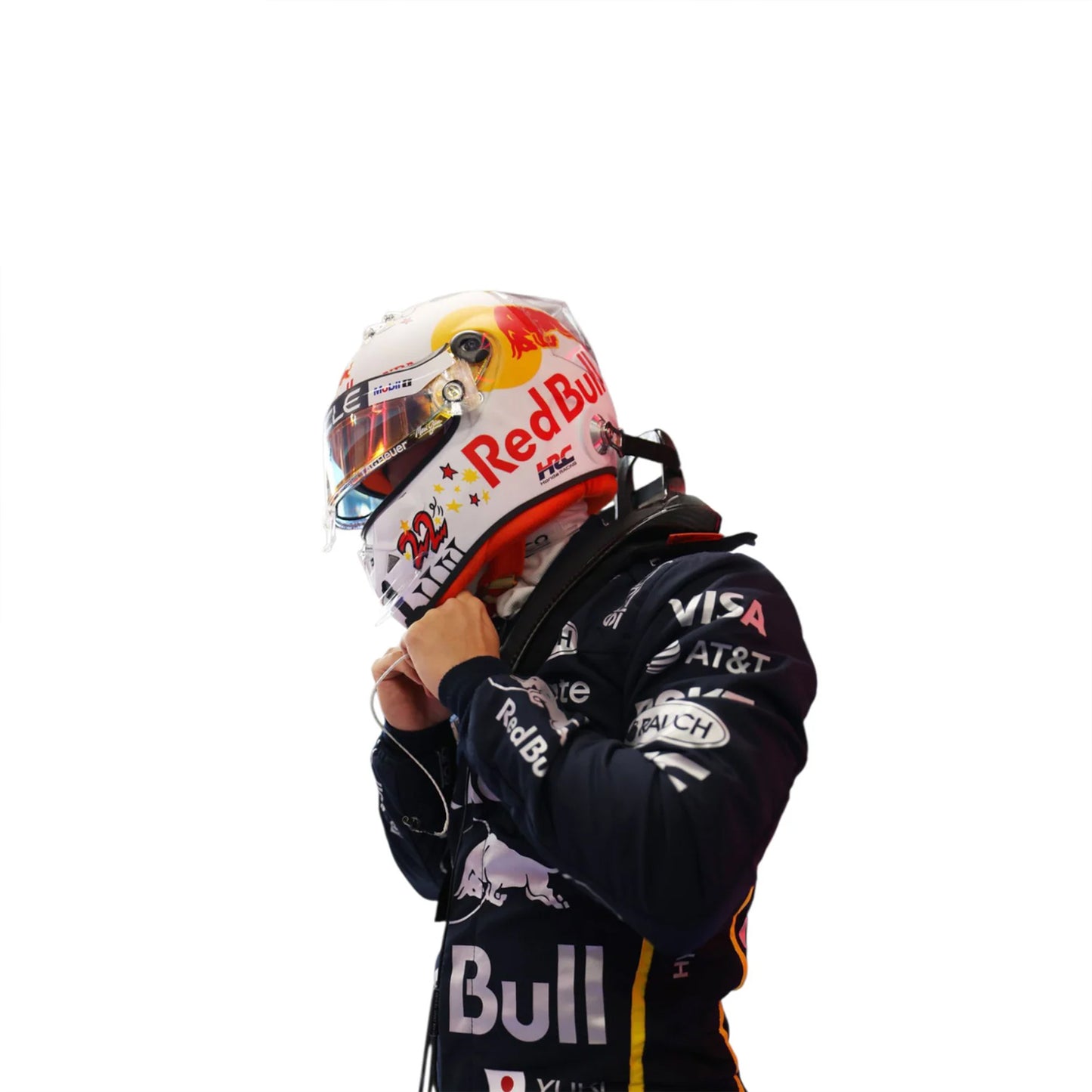 “2025 Yuki Tsunoda Red Bull Racing Singapore GP F1 Team Race Suit”