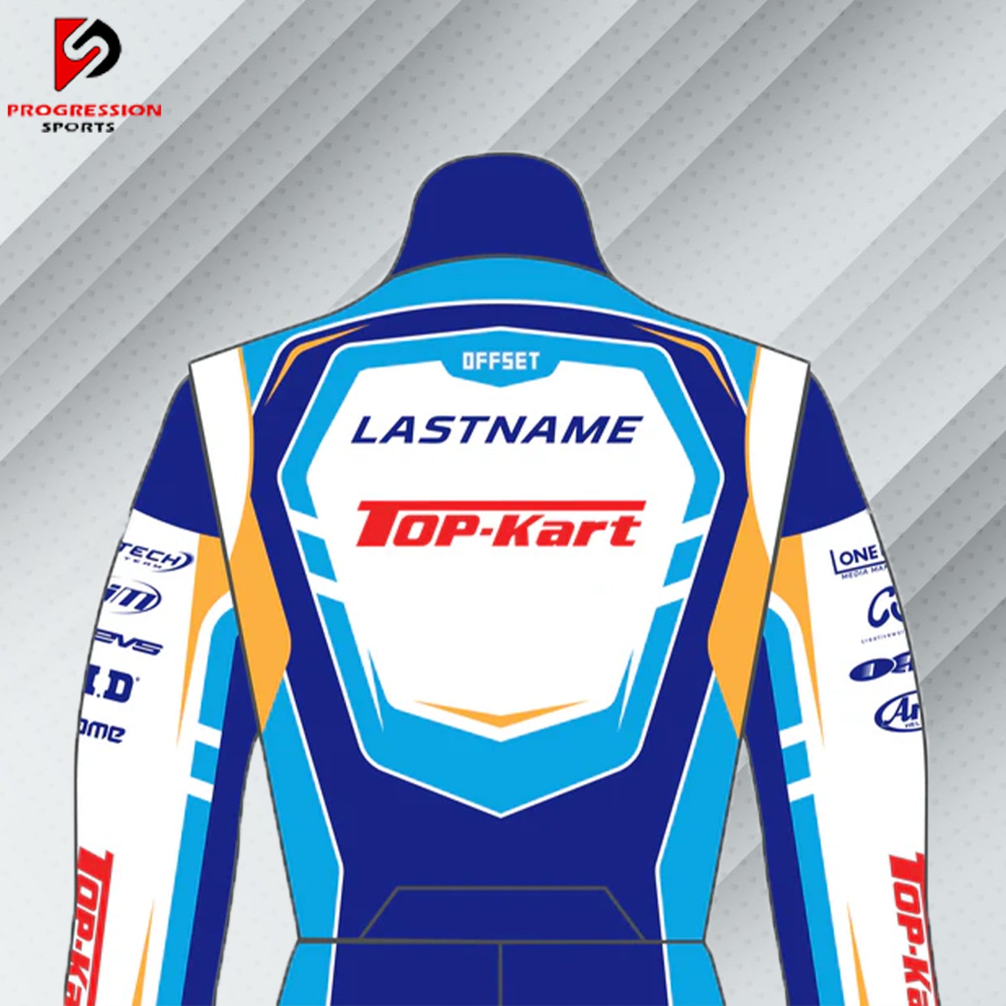 2025 Top Kart Go-Kart Race Suit Replica