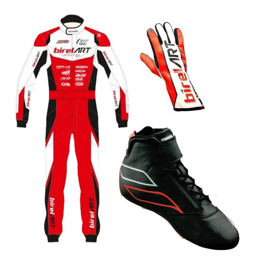 Birel ART Kart Racing Suit with Shoes & Gloves
