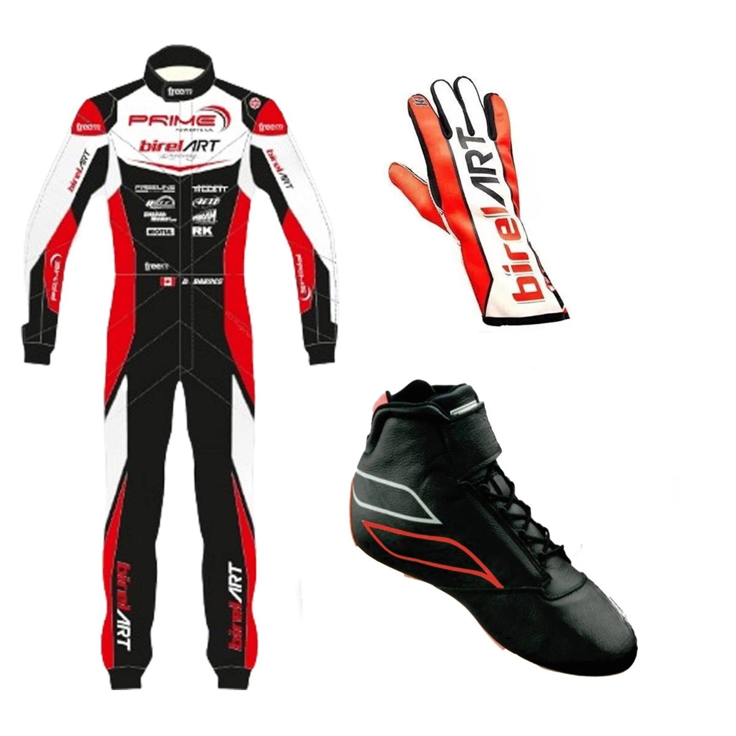Birel ART Kart Racing Suit with Shoes & Gloves