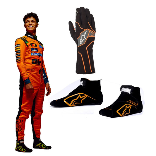 Lando Norris 2026 F1 Racing Suit with Shoes & Gloves Kit