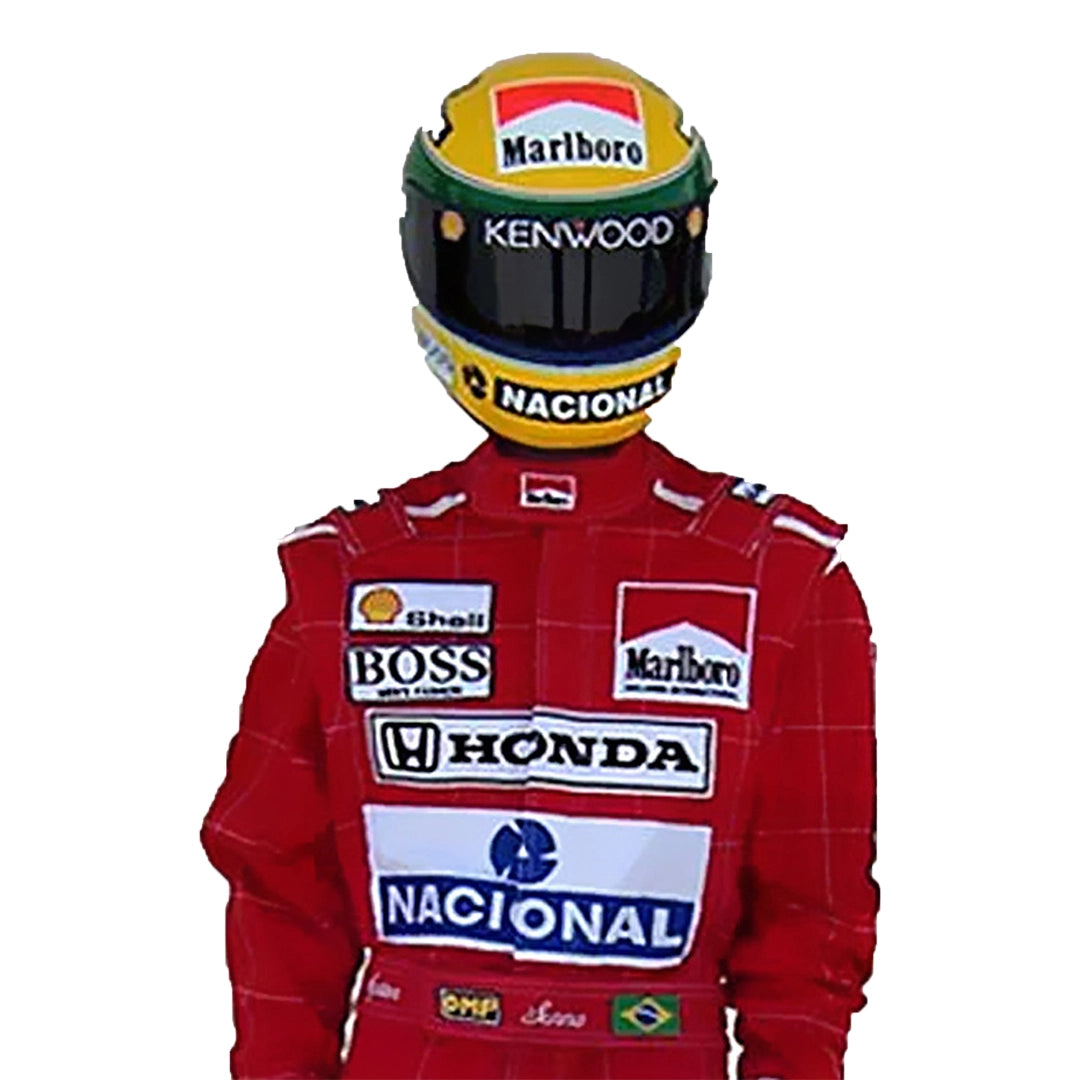 1991 Ayrton Senna F1 Race Suit Replica McLaren Formula 1