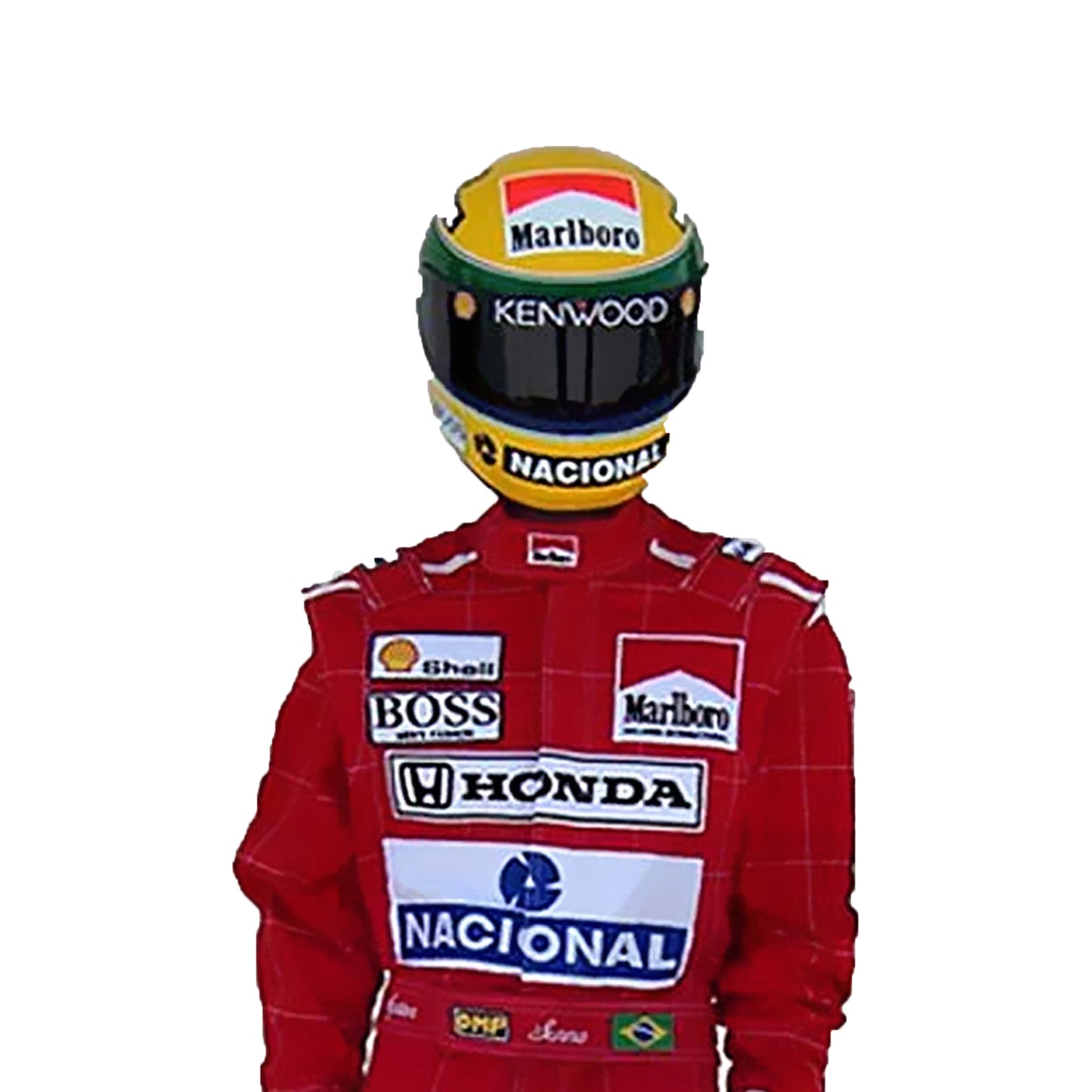 Ayrton Senna 1991 F1 Race Suit Replica – McLaren Inspired