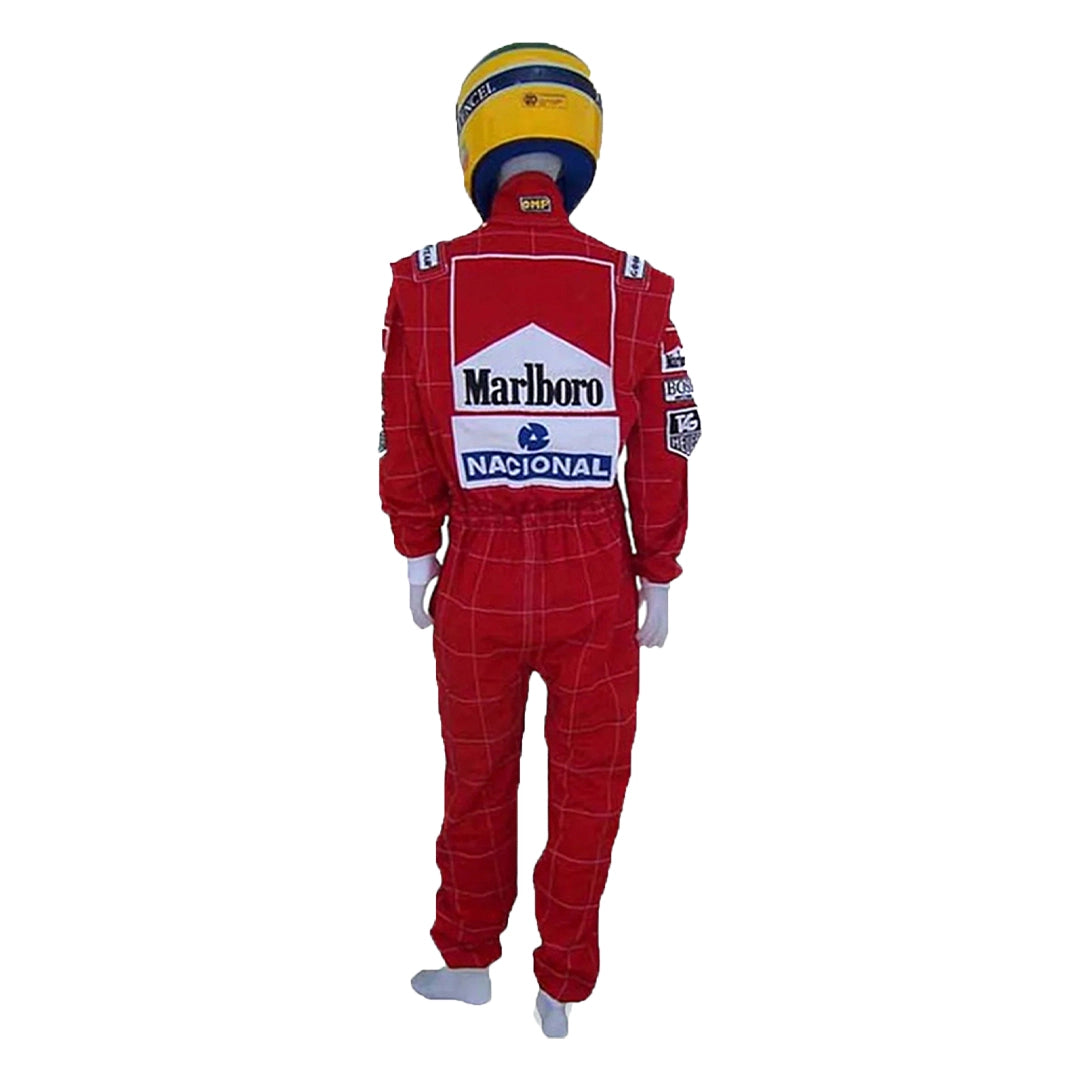 1991 Ayrton Senna F1 Race Suit Replica McLaren Formula 1