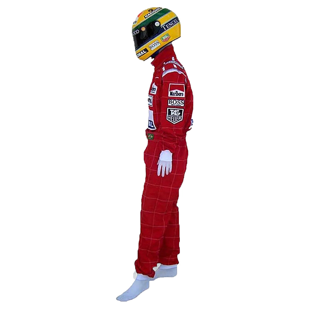 1991 Ayrton Senna F1 Race Suit Replica McLaren Formula 1