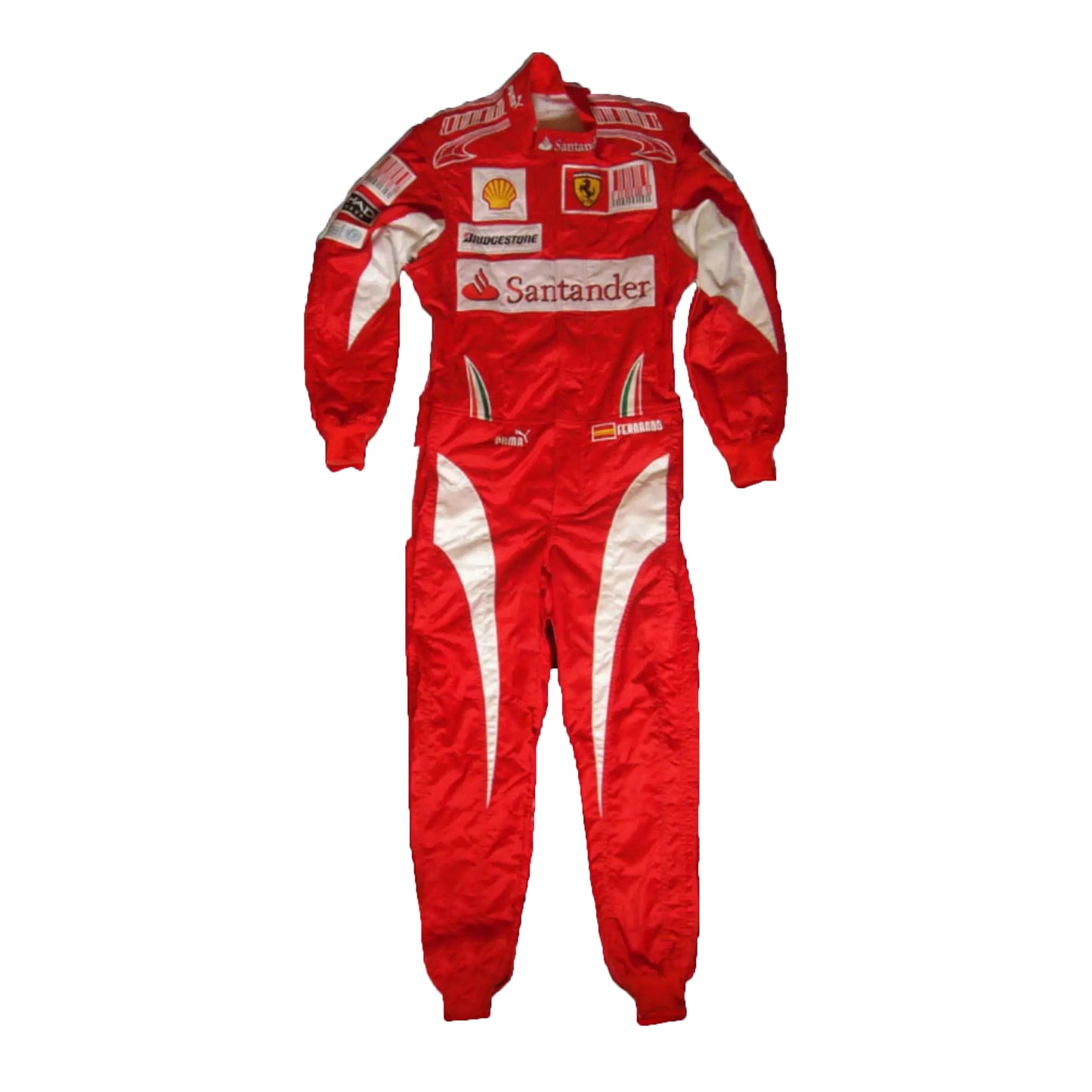 2010 Fernando Alonso Ferrari F1 Race Suit Replica