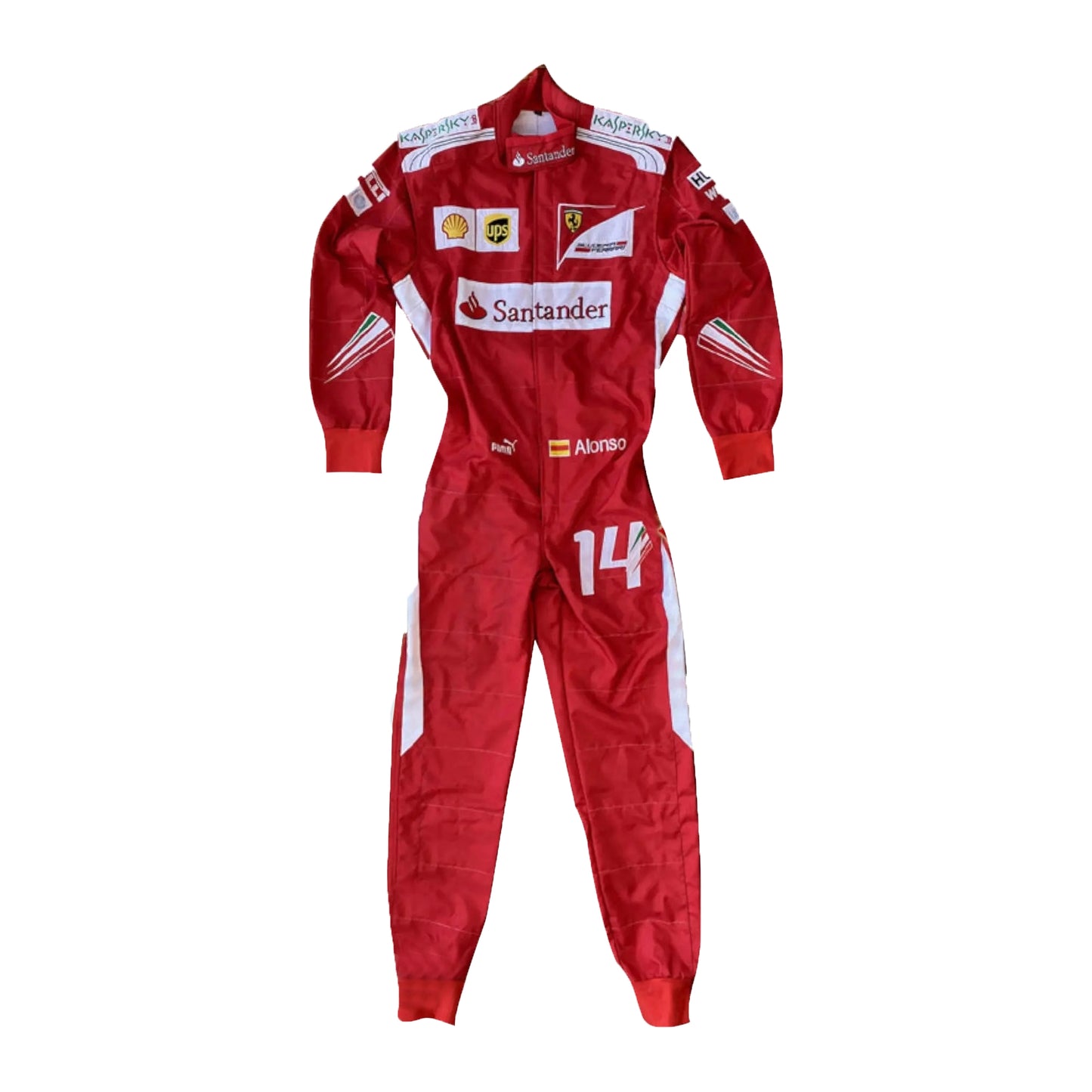 2014 Fernando Alonso Ferrari F1 Race Suit Replica