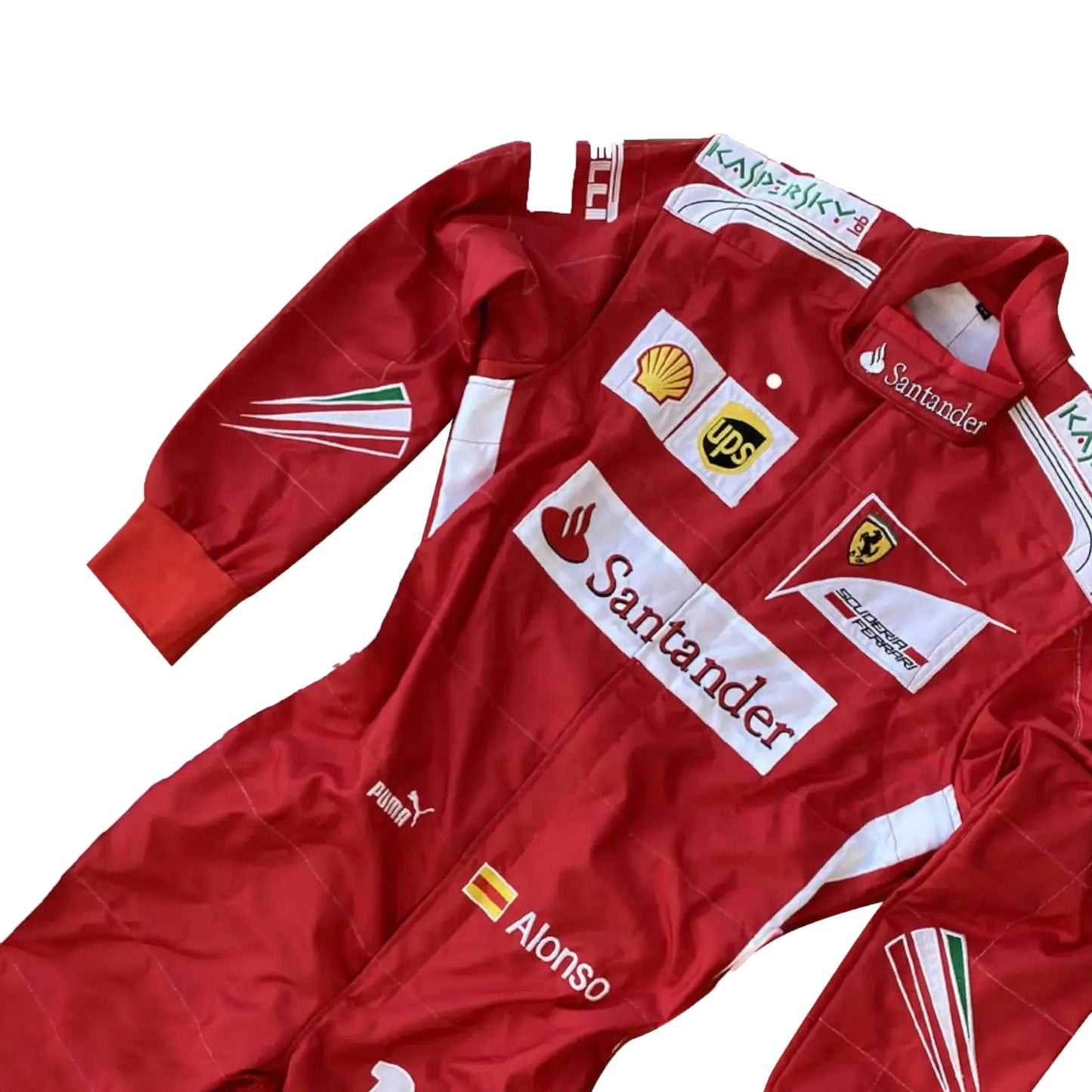 2014 Fernando Alonso Ferrari F1 Race Suit Replica