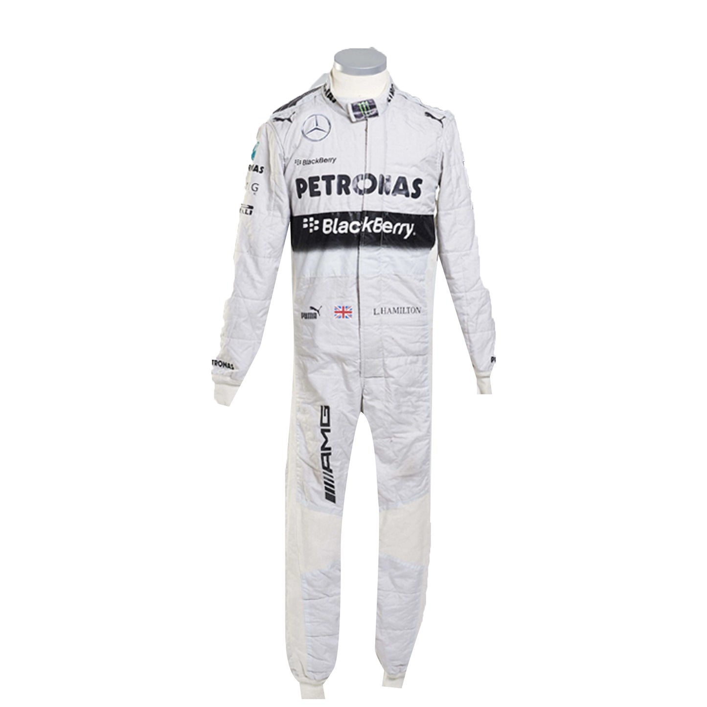 2014 Lewis Hamilton F1 Race Suit Mercedes AMG Petronas