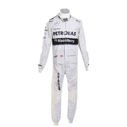 2014 Lewis Hamilton F1 Race Suit Mercedes AMG Petronas