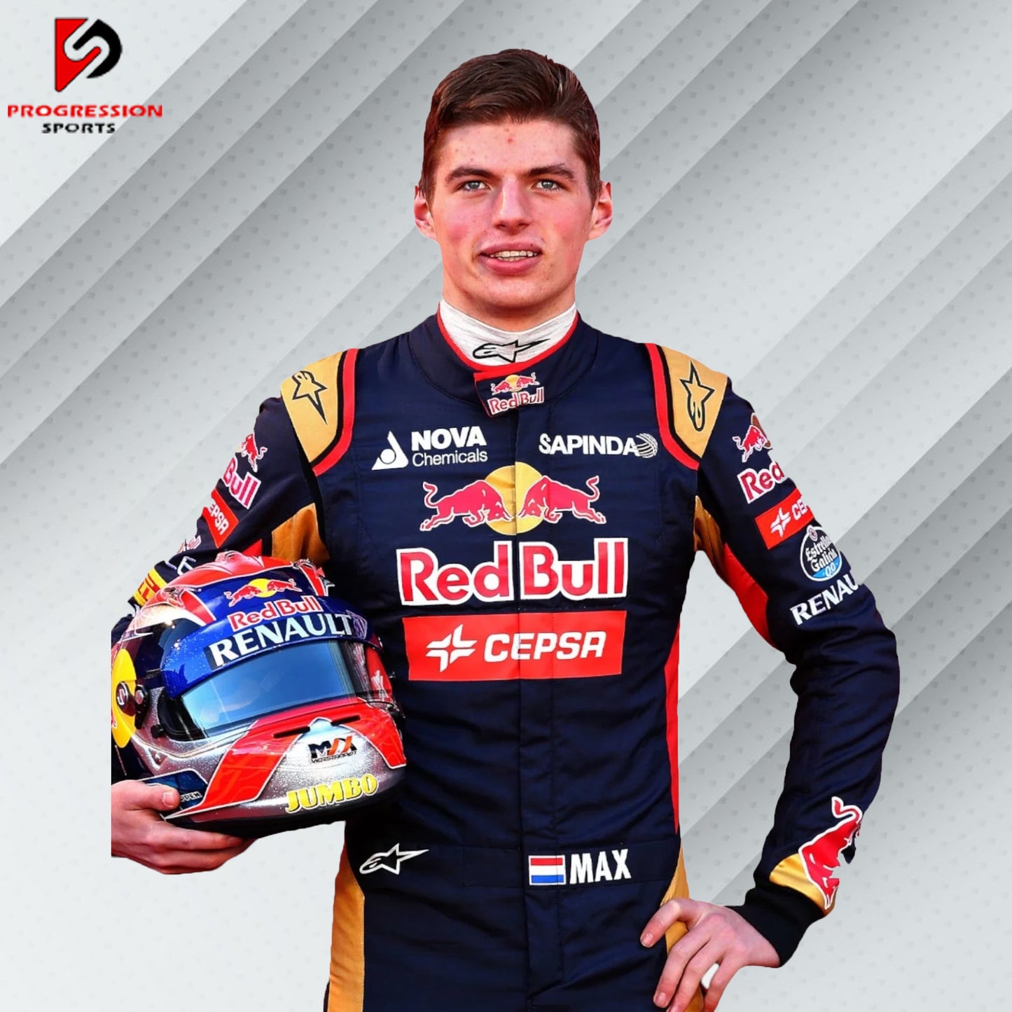 2015 Max Verstappen F1 Race Suit Replica