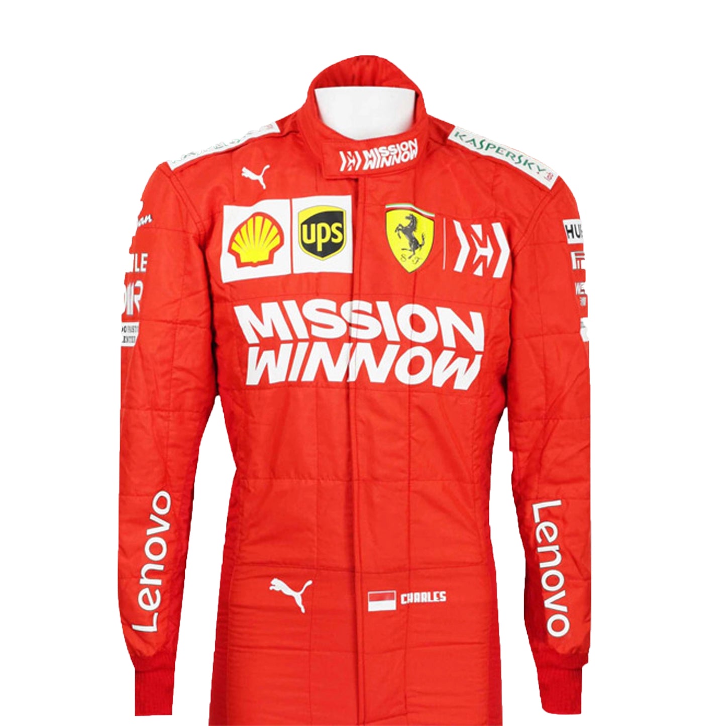 2019 Charles Leclerc Ferrari F1 Race Suit Replica