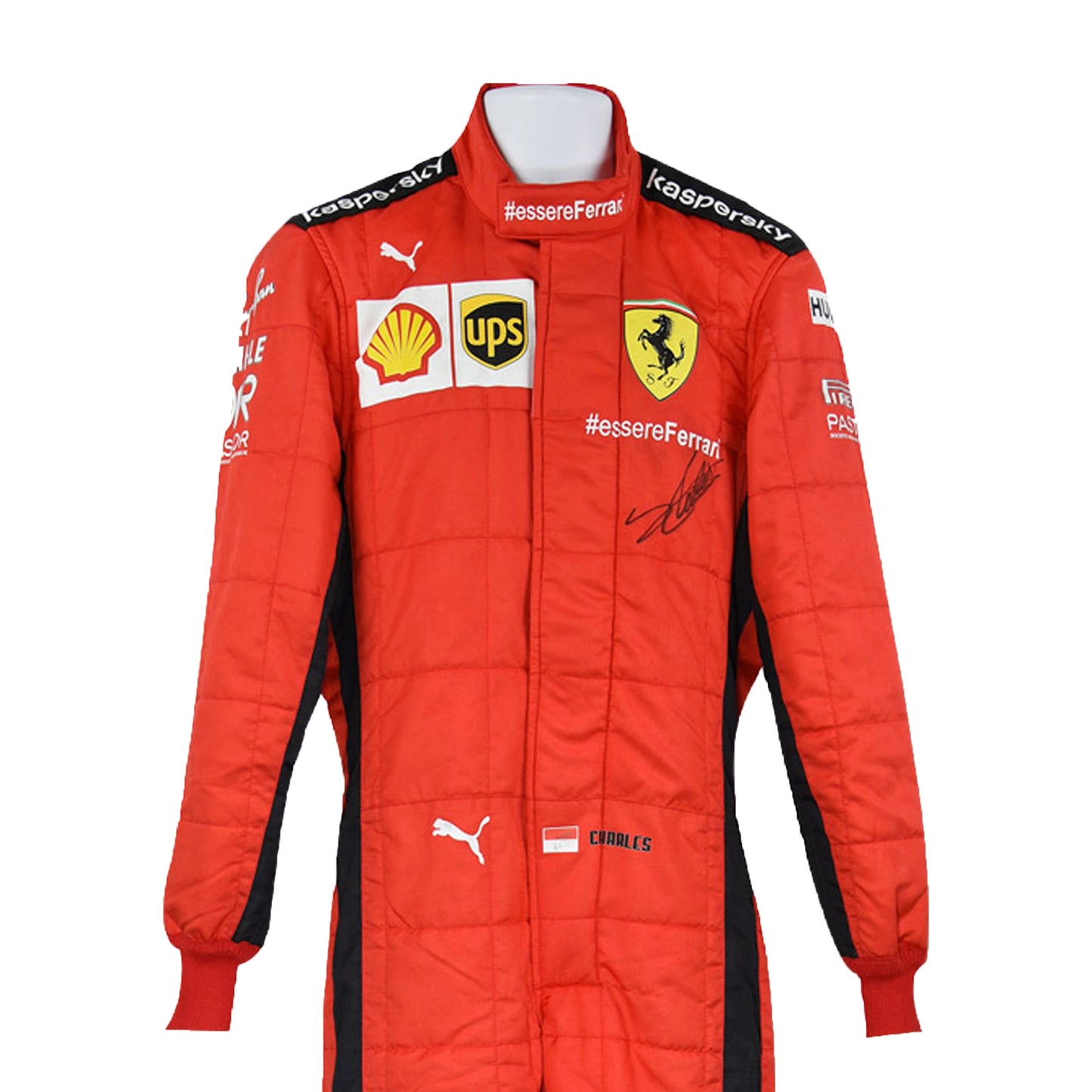 2020 Charles Leclerc Ferrari F1 Race Suit Replica