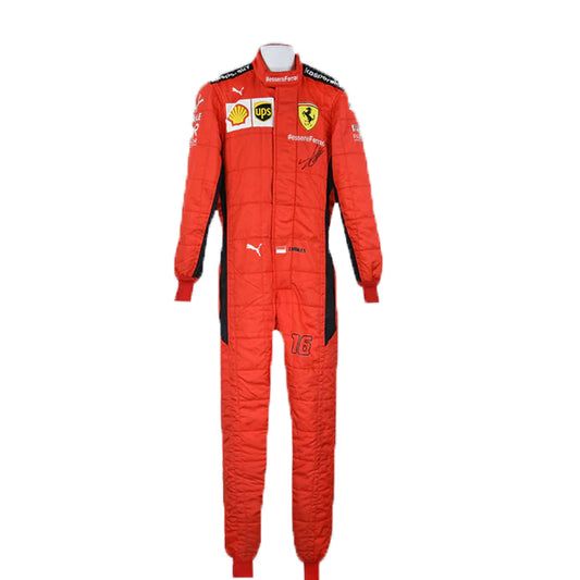 2020 Charles Leclerc Ferrari F1 Race Suit Replica