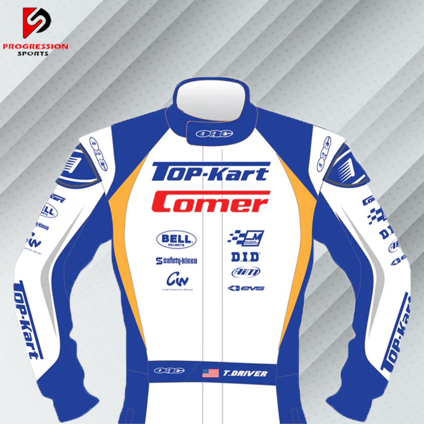 2020 Top Kart Go-Kart Race Suit Replica