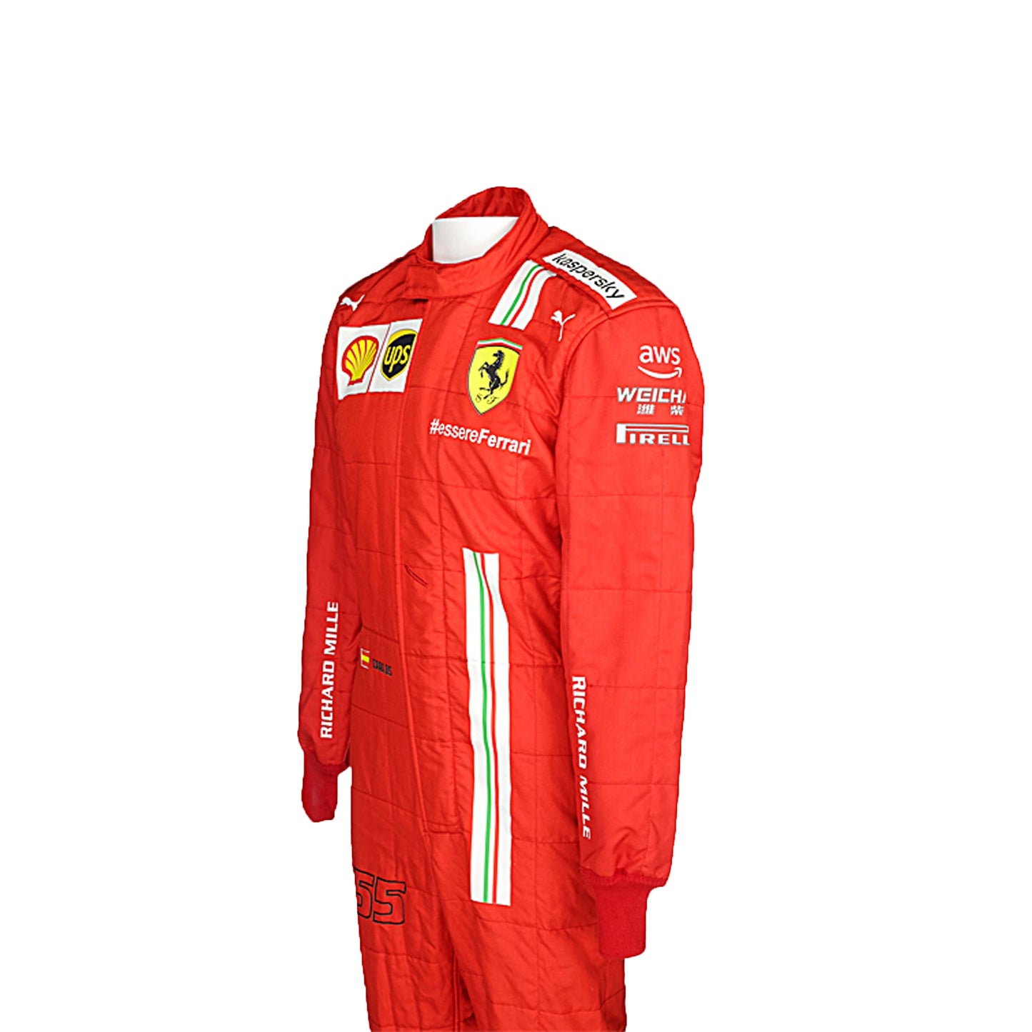 2021 Carlos Sainz Ferrari F1 Race Suit Replica