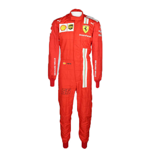 2021 Carlos Sainz Ferrari F1 Race Suit Replica