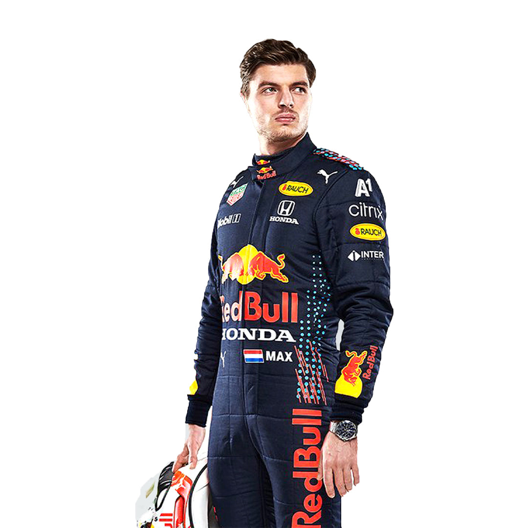 2021 Max Verstappen F1 Race Suit Replica Red Bull Formula 1
