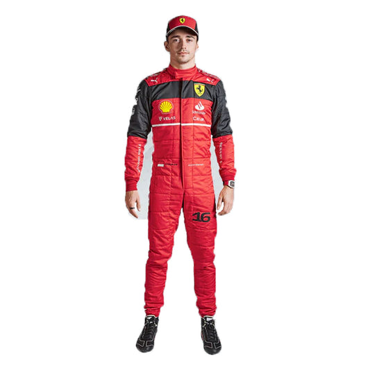 2022 Charles Leclerc Ferrari F1 Race Suit Replica