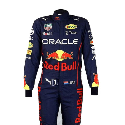 2022 Max Verstappen F1 Race Suit Replica Red Bull Formula 1