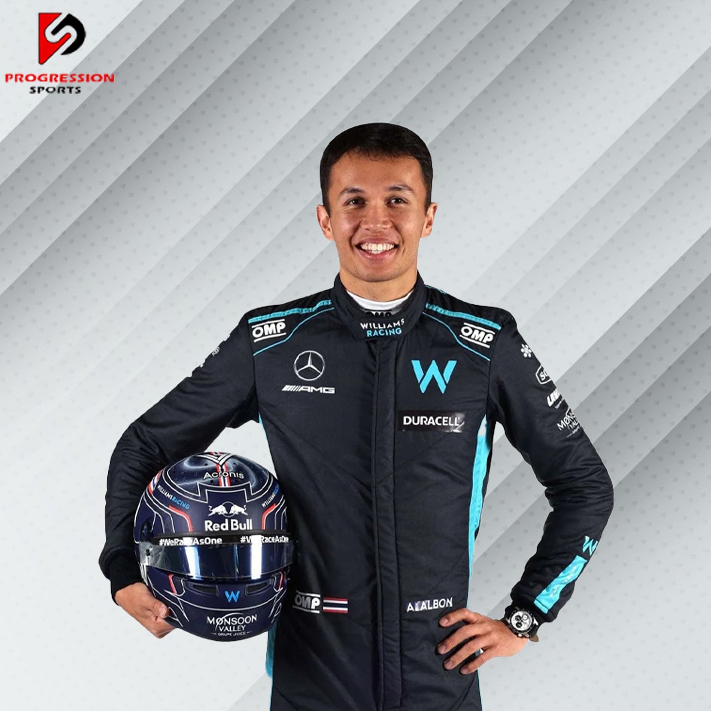 2022 Alexander Albon Williams F1 Race Suit