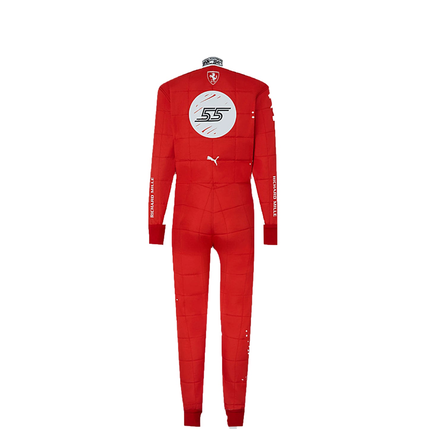2023 Charles Leclerc Las Vegas GP Ferrari F1 Race Suit Replica