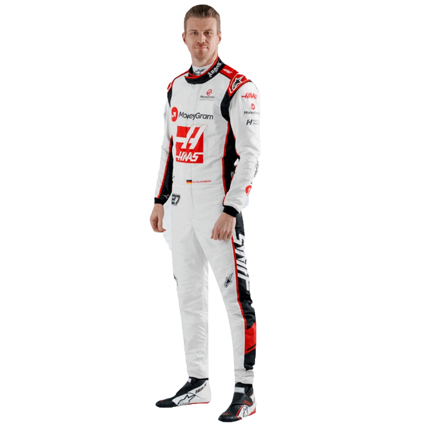 2023 Nico Hülkenberg F1 Race Suit Replica Haas Formula 1