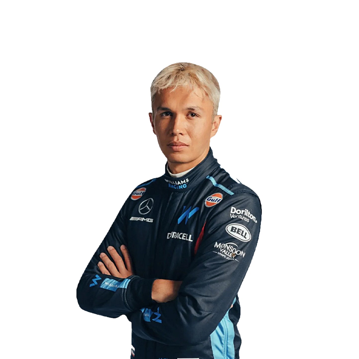 2023 Alexander Albon Williams F1 Rennanzug