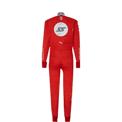 2023 Carlos Sainz Las Vegas GP Ferrari F1 Race Suit Replica