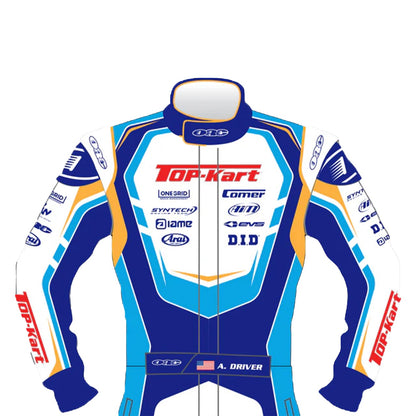 2023 Top Kart Go-Kart Race Suit Replica