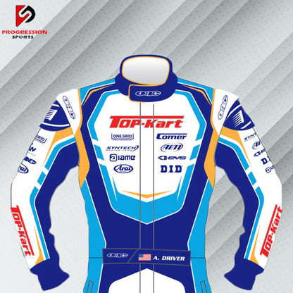 2023 Top Kart Go-Kart Race Suit Replica