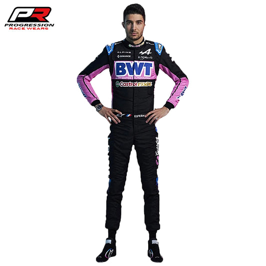 2024 Esteban Ocon F1 Race Suit Replica Alpine Formula 1