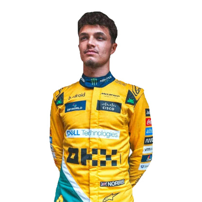 2024 Lando Norris Monaco GP F1 Race Suit Replica McLaren Formula 1