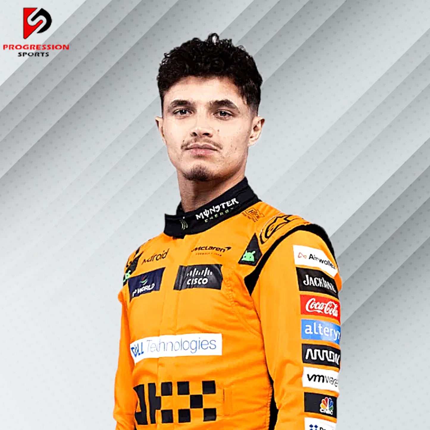 2024 Lando Norris Mclaren F1 Team Race Suit