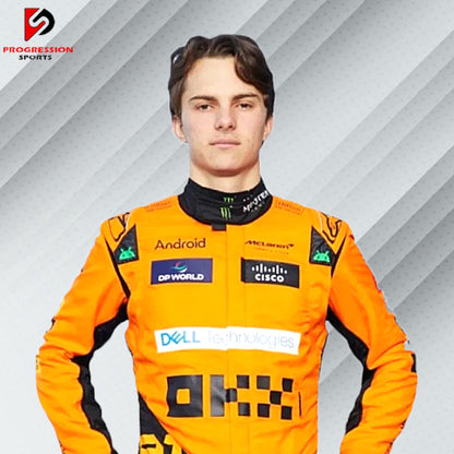 2024 New McLaren Oscar Piastri F1 Team Race Suit