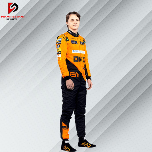 2024 New McLaren Oscar Piastri F1 Team Race Suit