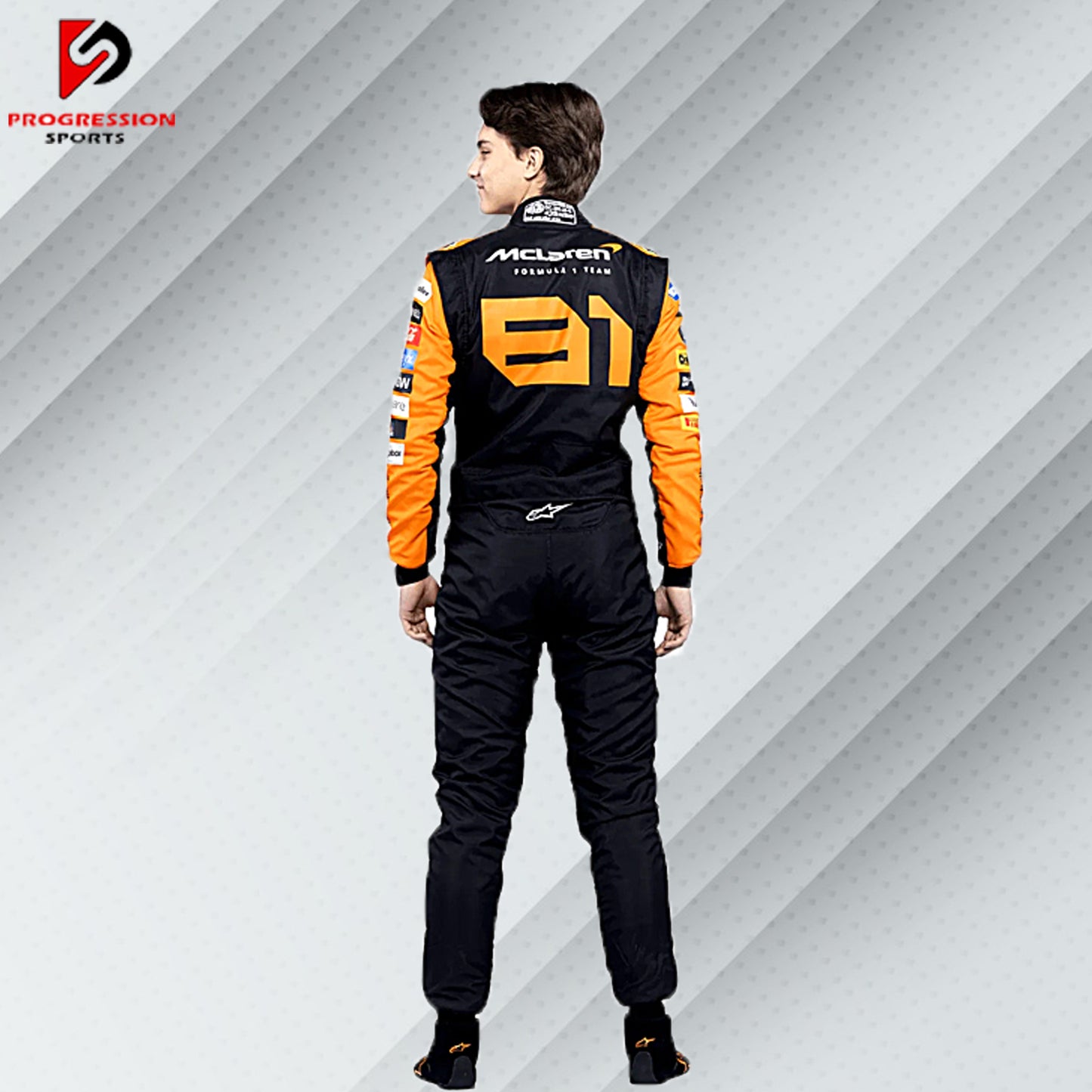 2024 New McLaren Oscar Piastri F1 Team Race Suit