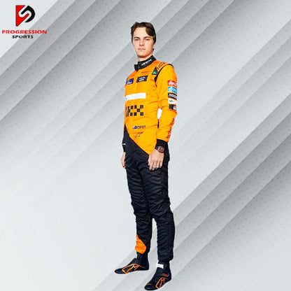 2024 New McLaren Oscar Piastri F1 Team Race Suit