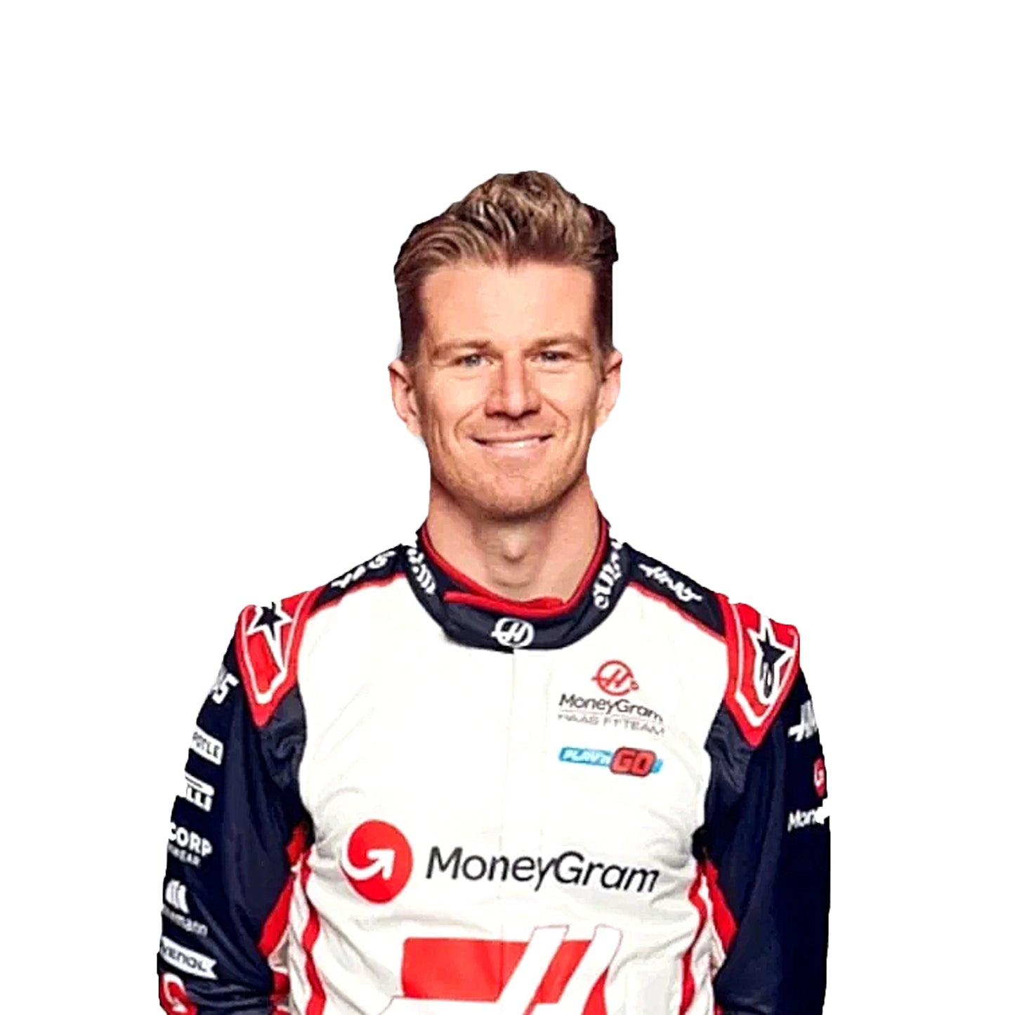 2024 Nico Hülkenberg F1 Race Suit Replica Haas Formula 1