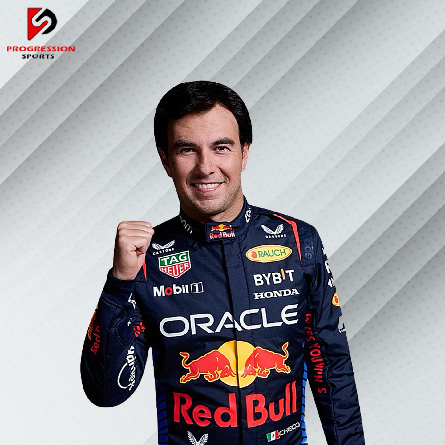 2024 Sergio Perez Red Bull Honda F1 Suit